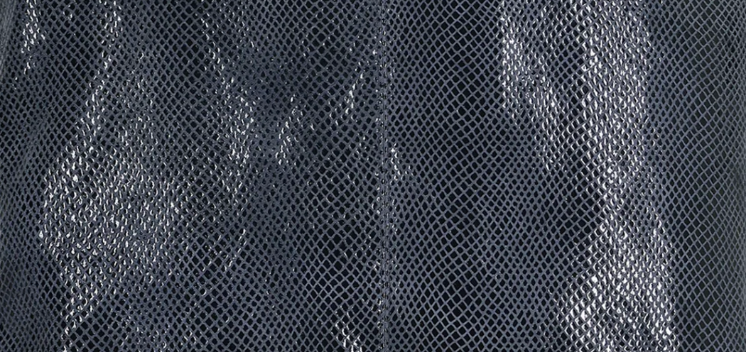 Steel Foil Leather Handbags