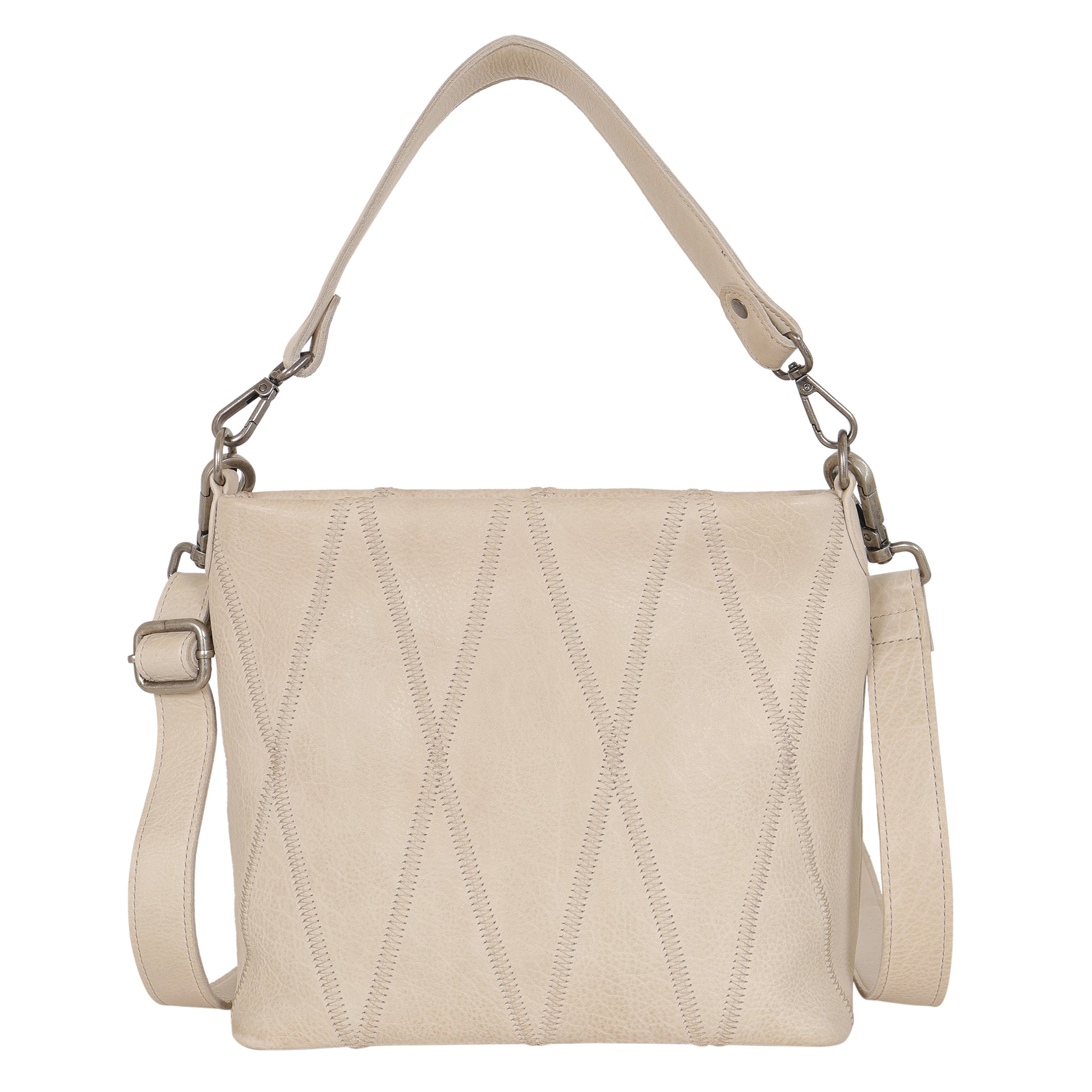 Ivy Diamond Leather Crossbody Bag - Latico Leathers