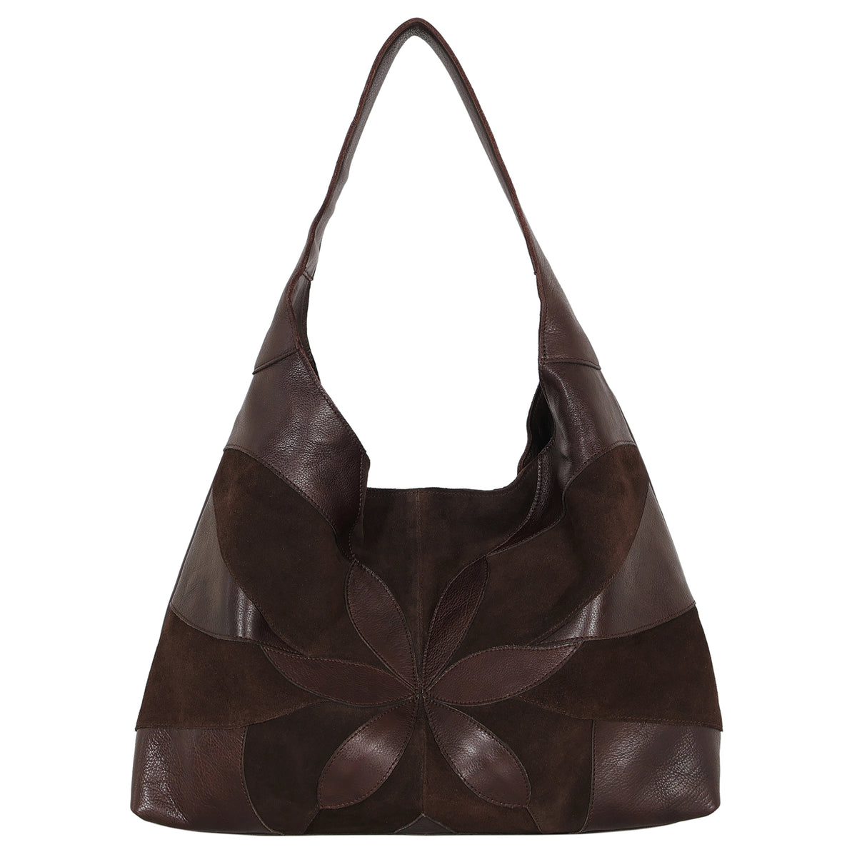 Petite Lindsey Suede Leather Shoulder Bag