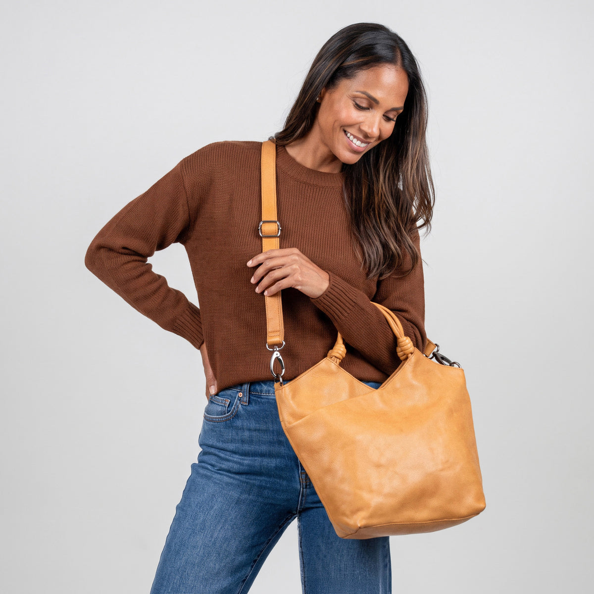 Nash Leather Crossbody Bag - Latico Leathers