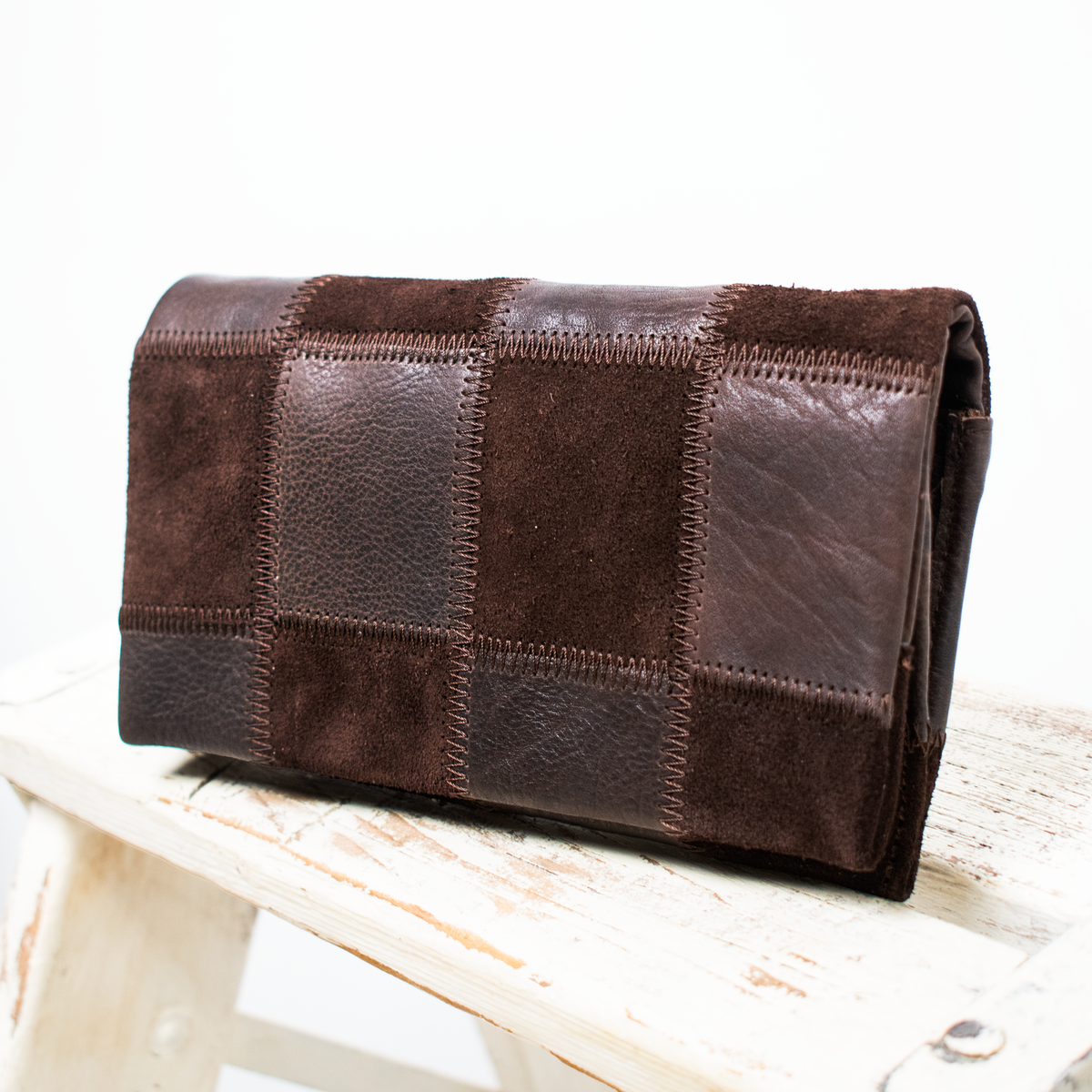 Eloise Suede Leather Wallet