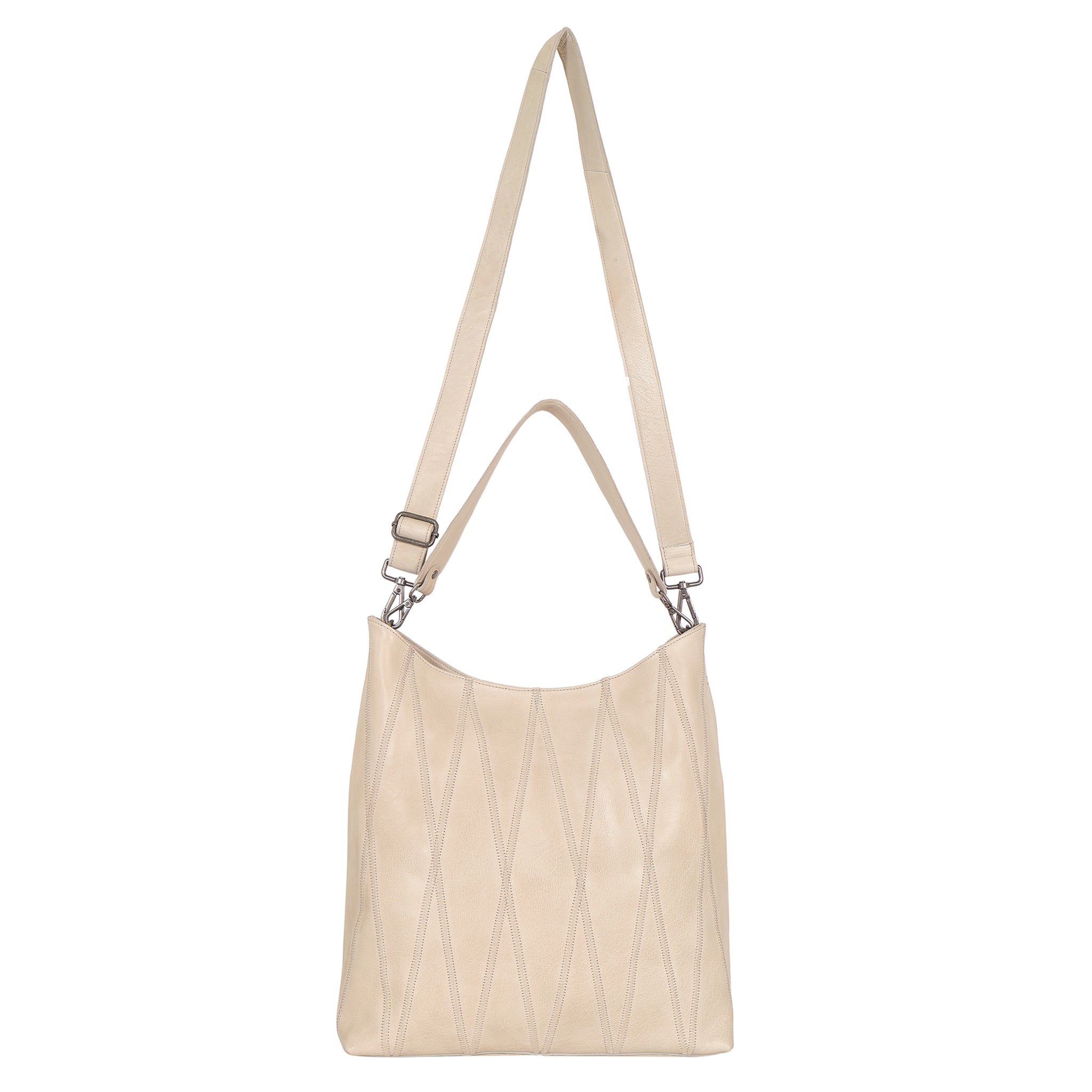 Bree Diamond Leather Shoulder Bag - Latico Leathers