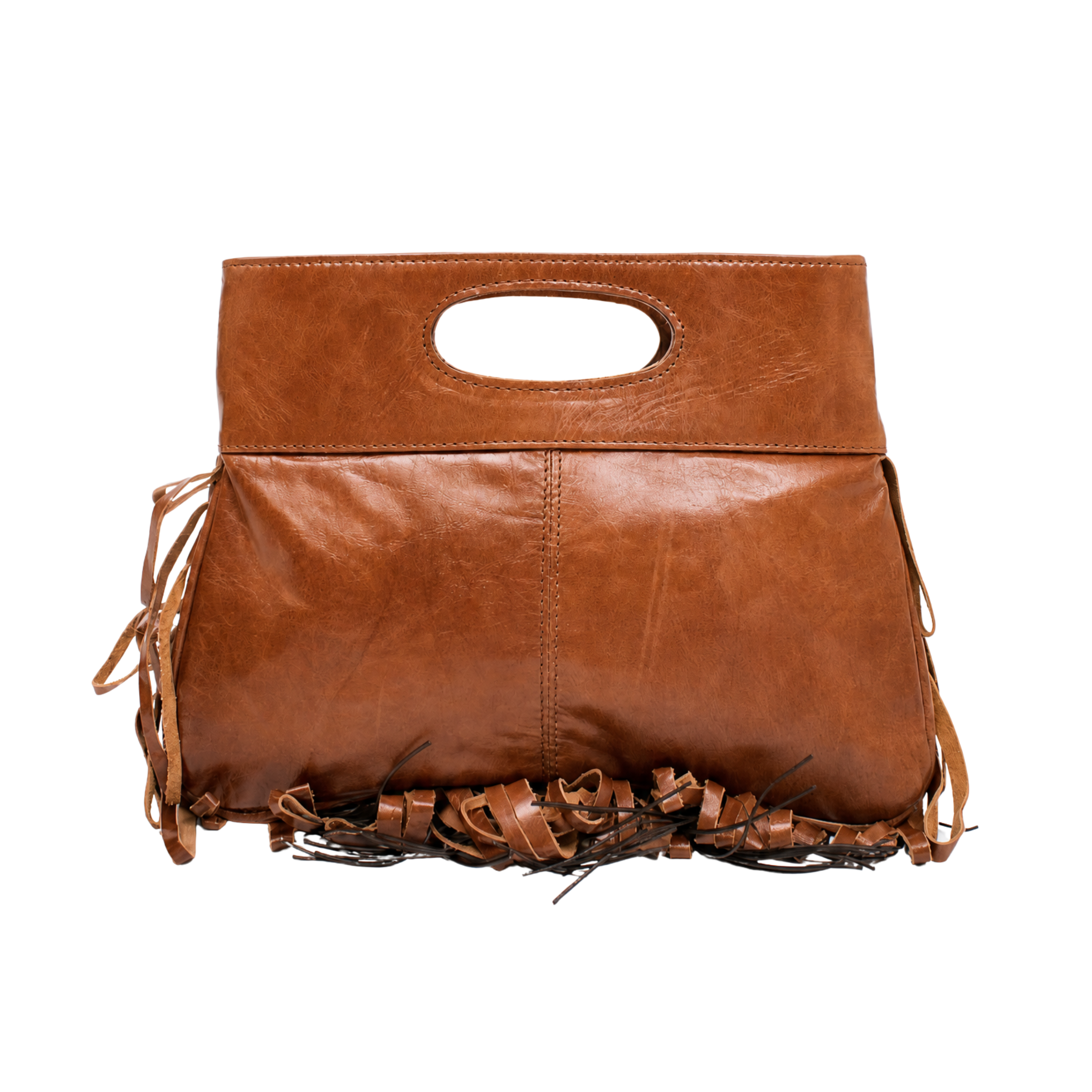 Le Cirque Fringe Bag in Brown