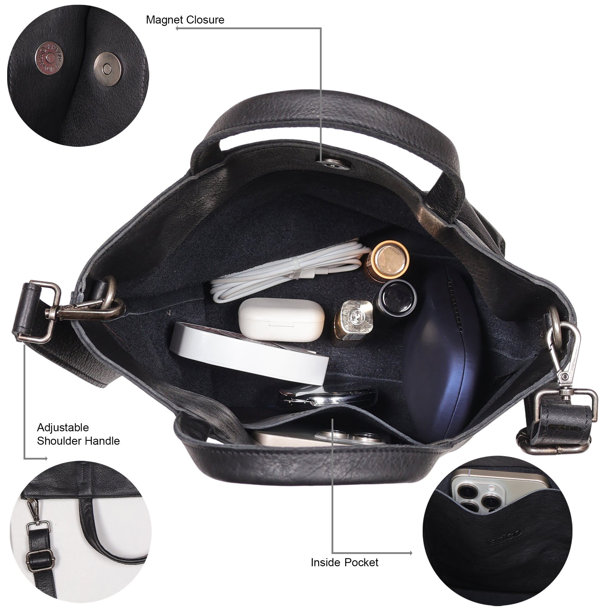 Fiona Leather Crossbody - Latico Leathers