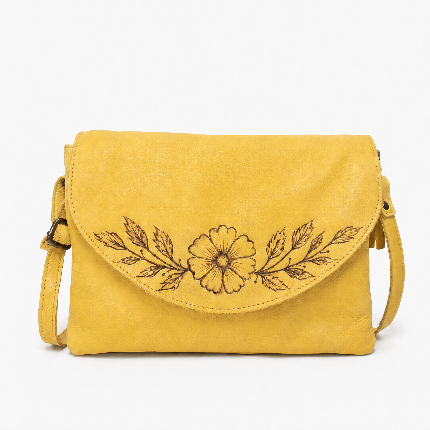 Exclusive One of a Kind Marcus Leather Crossbody Bag