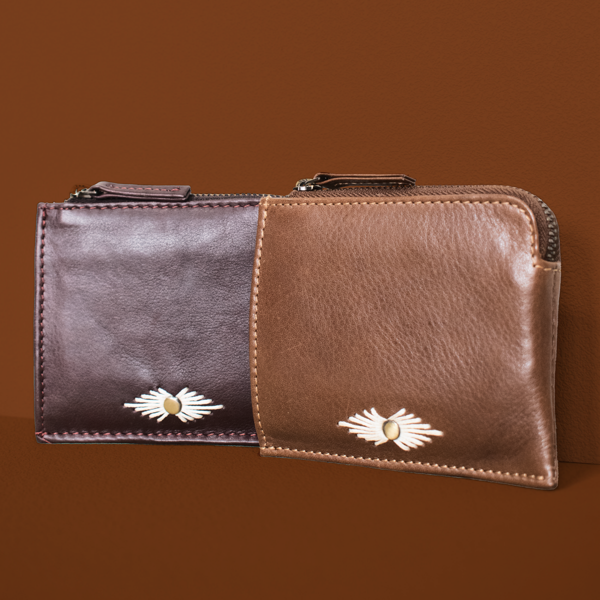 Paz Milled Leather Wallet