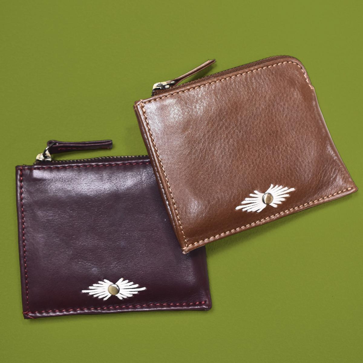 Paz Milled Leather Wallet