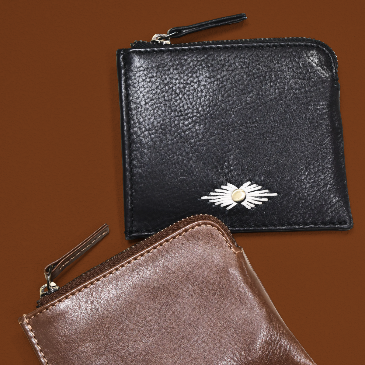 Paz Milled Leather Wallet