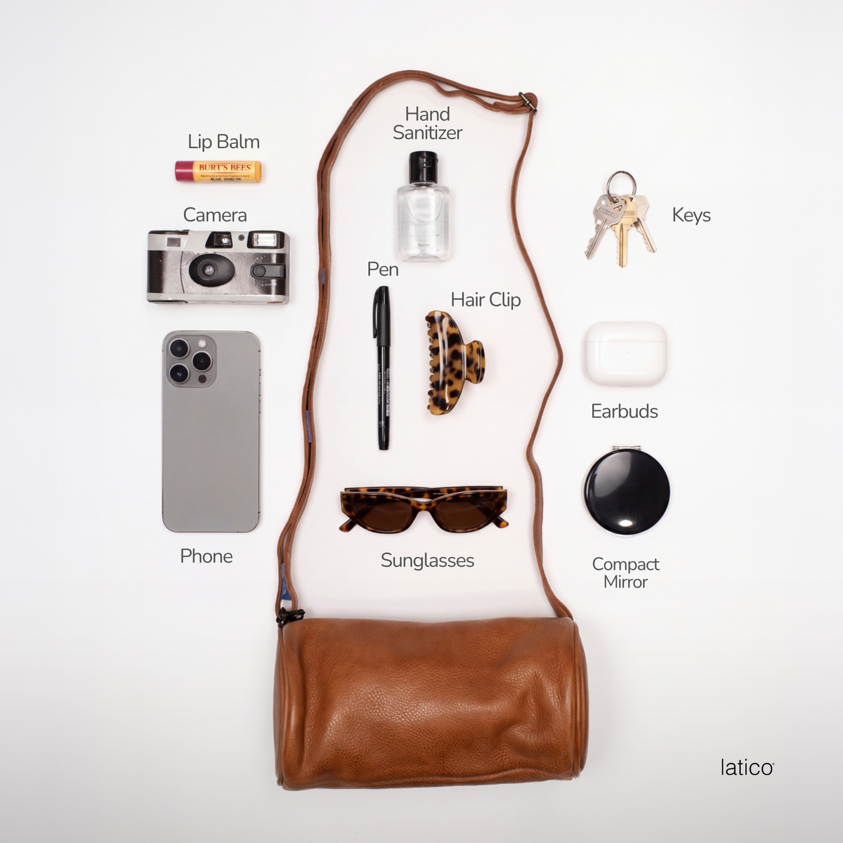 Twyla Leather Crossbody Bag - Latico Leathers